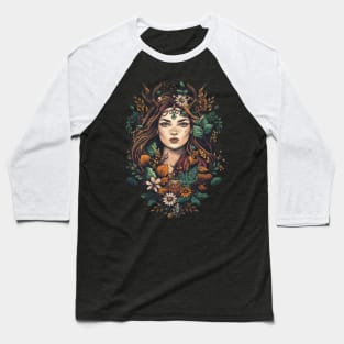 Wiccan pagan goddess Baseball T-Shirt